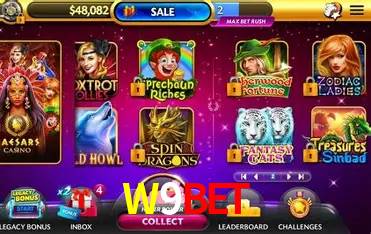 Cassino ao vivo com dealers reais na W9BET